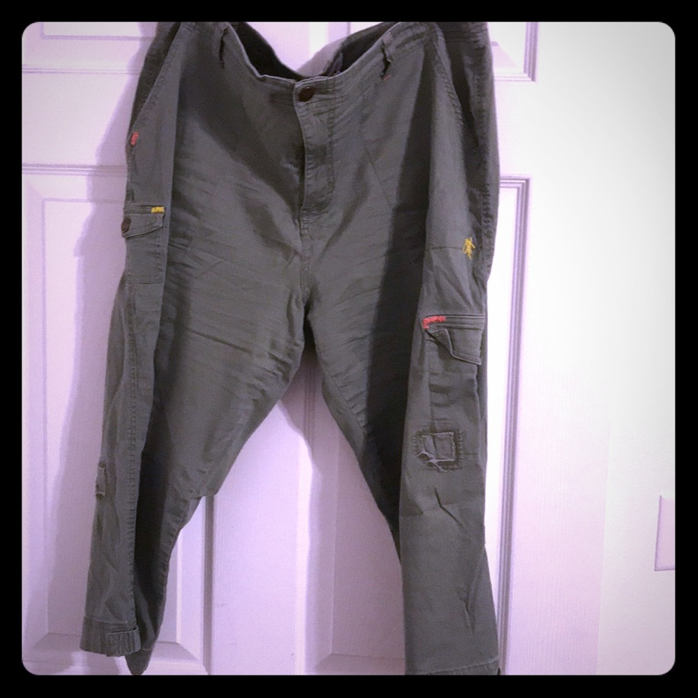 Zebra Di Capri pants size 18